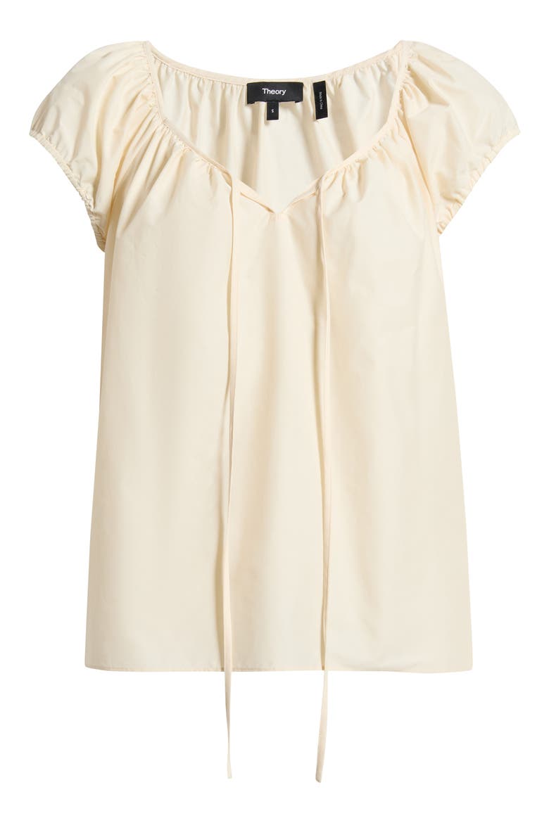 Easy Tie Woven Shirt, Alternate, color, ALMOND