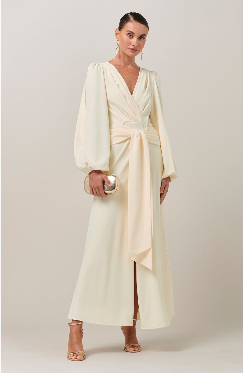 SAVEL Jonah Midi Dress, Alternate, color, Ivory