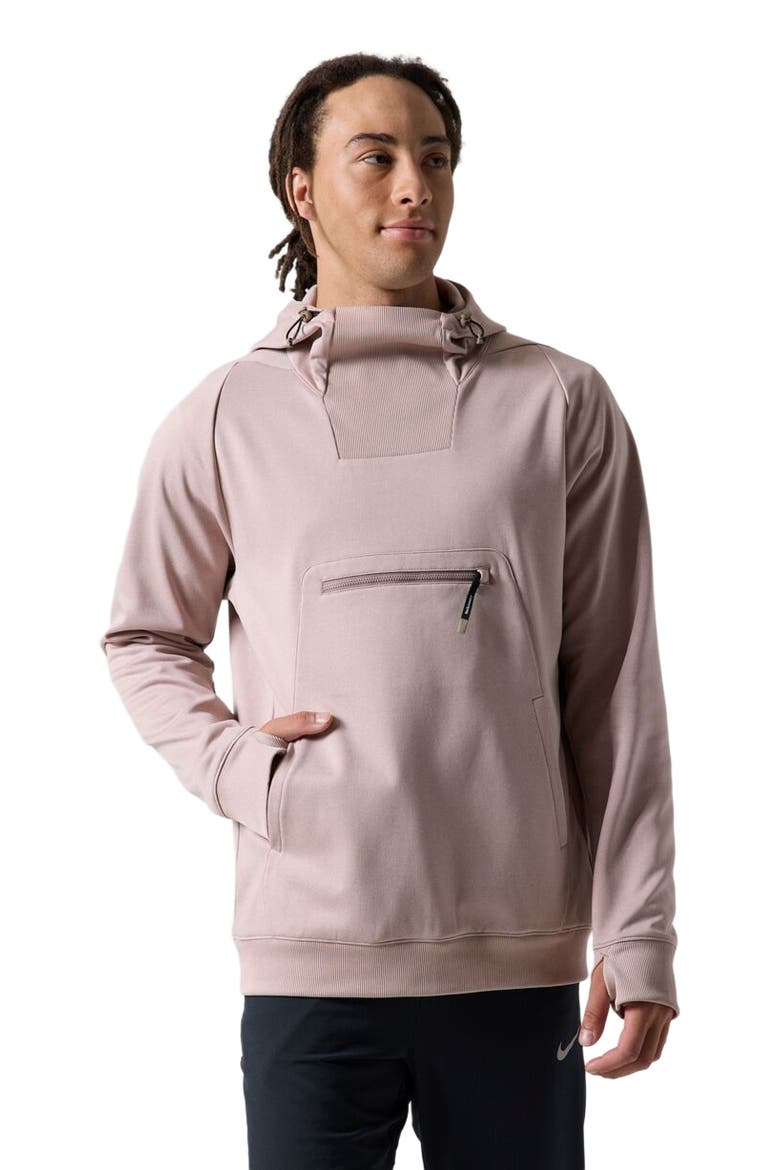 Meltdown Water-Resistant Hoodie - Men's, Main, color, Bark Heather