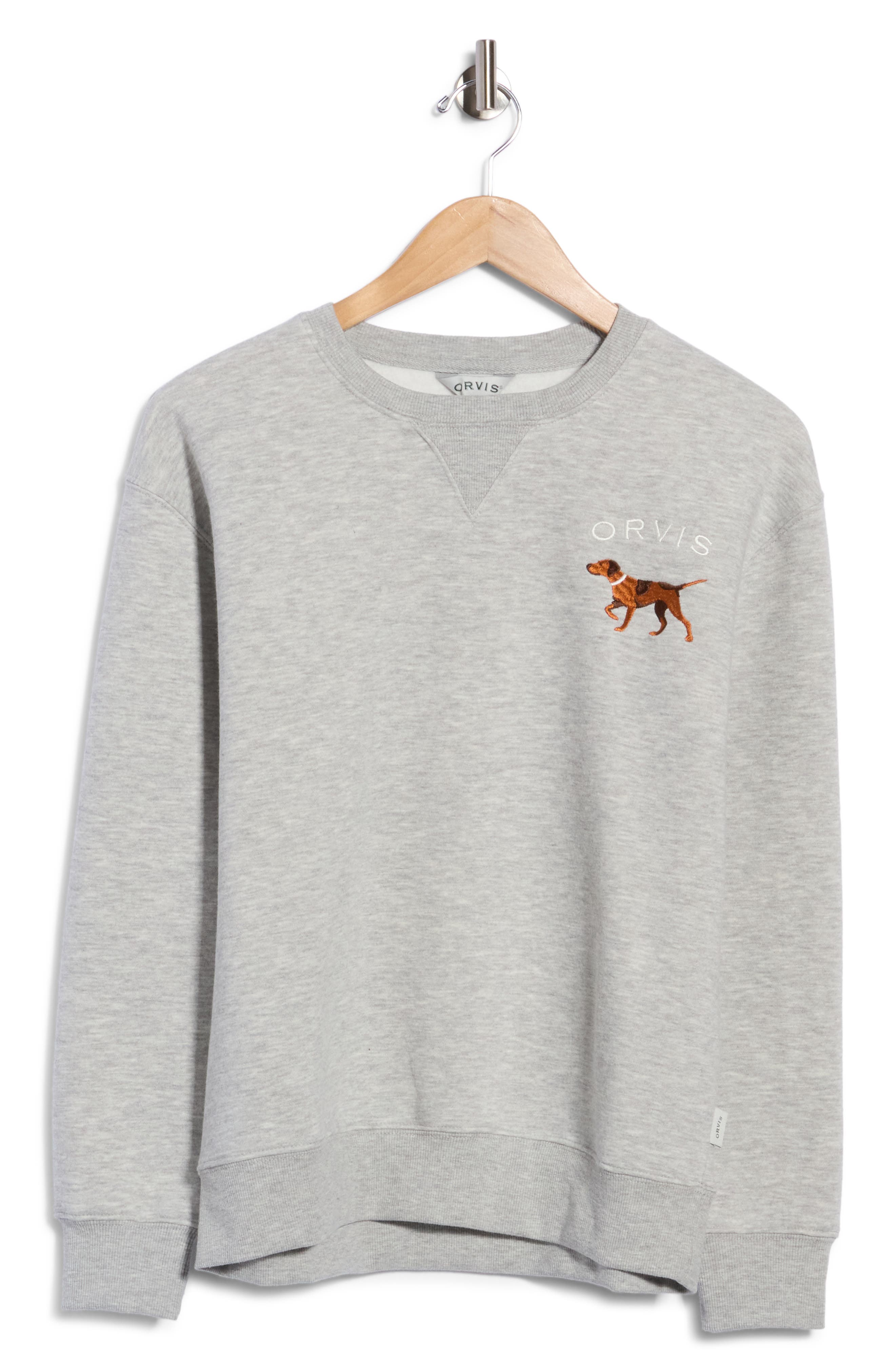 HEATHER GREY CHEST DOG
