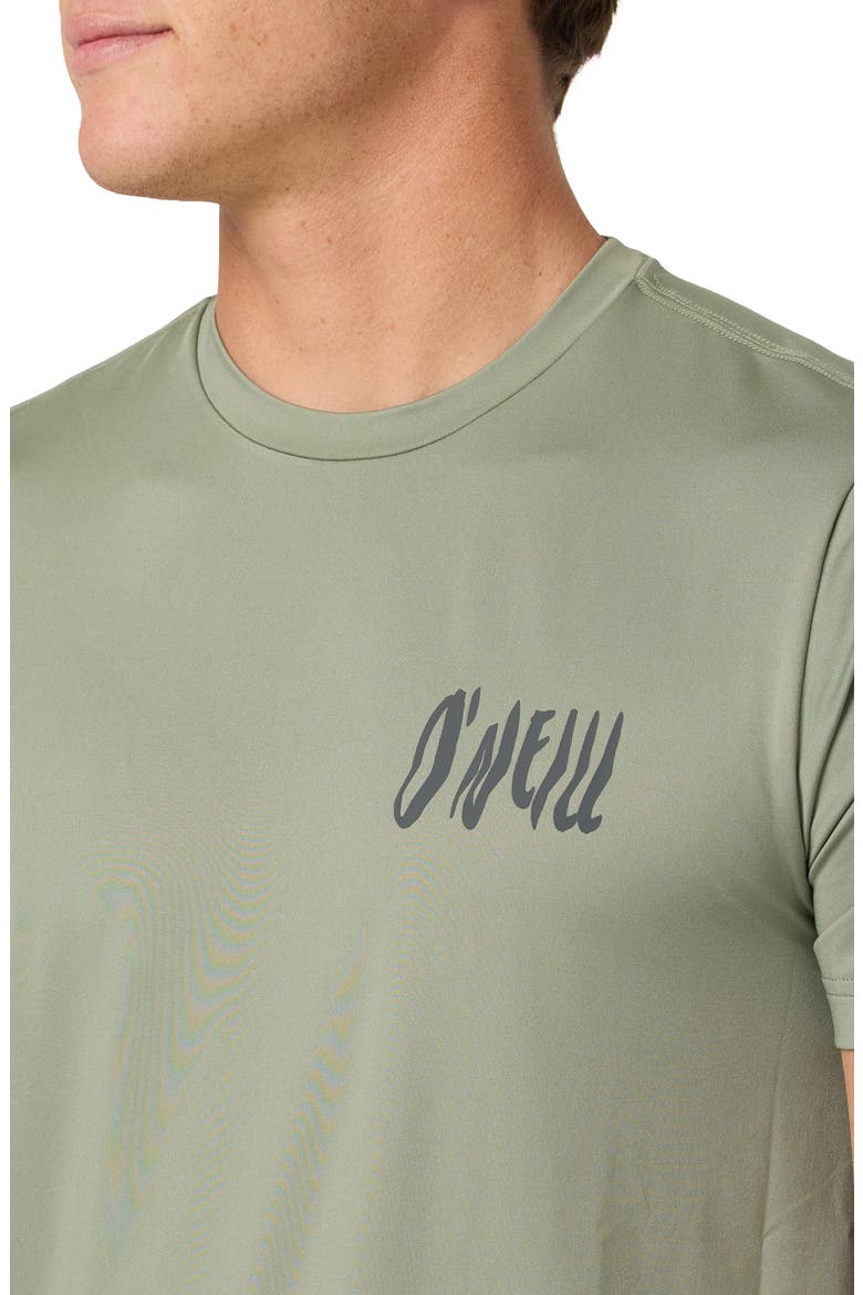 Waves UPF Short Sleeve T-Shirt, Alternate, color, SAGE
