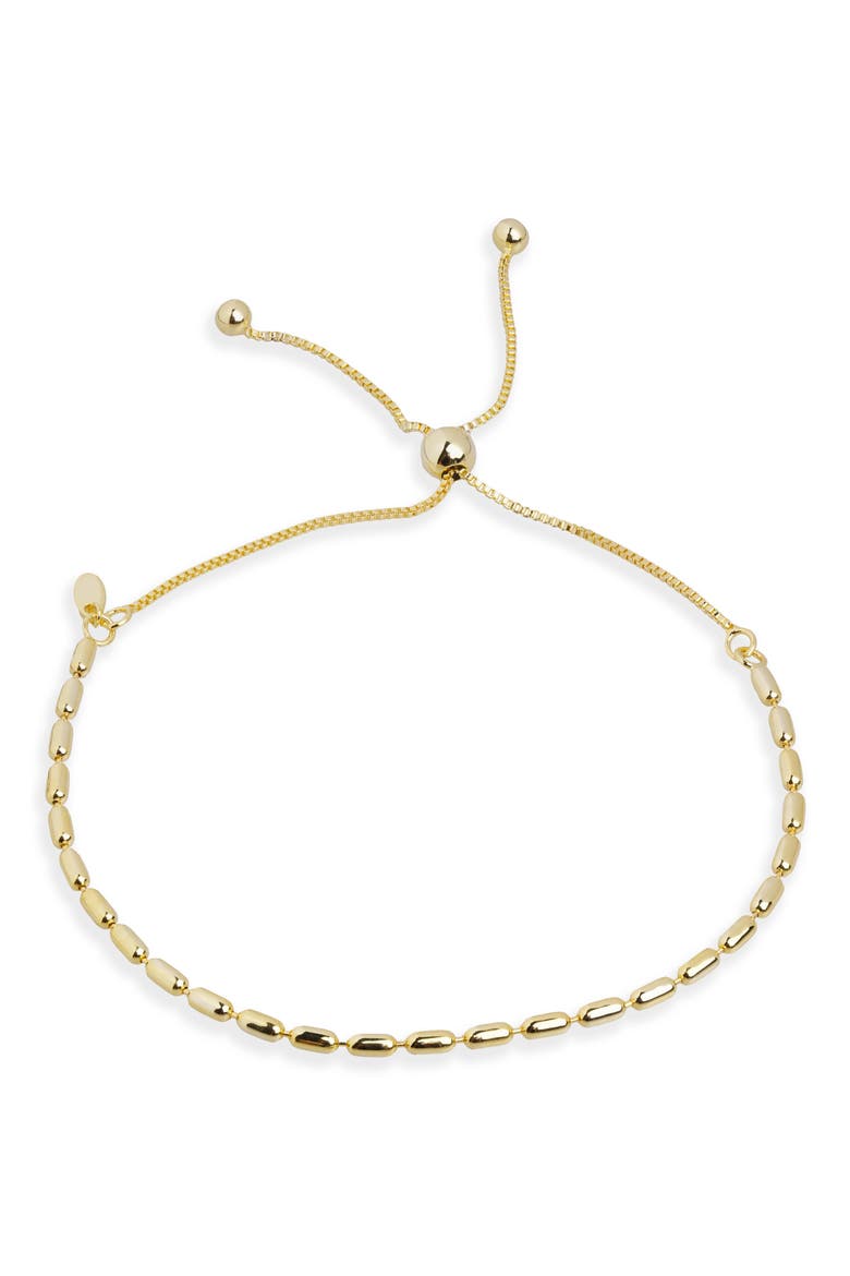 Slider Bracelet, Main, color, GOLD