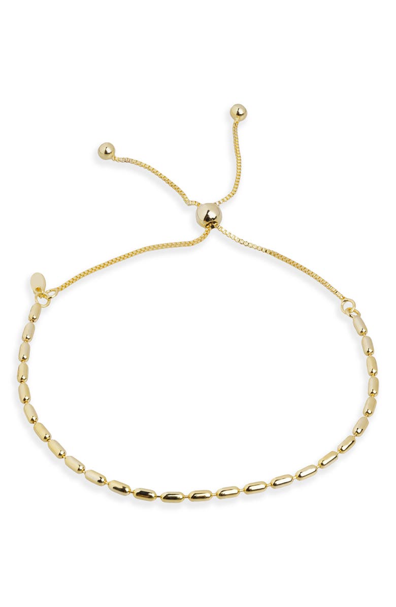 ARGENTO VIVO Slider Bracelet, Main, color, Gold