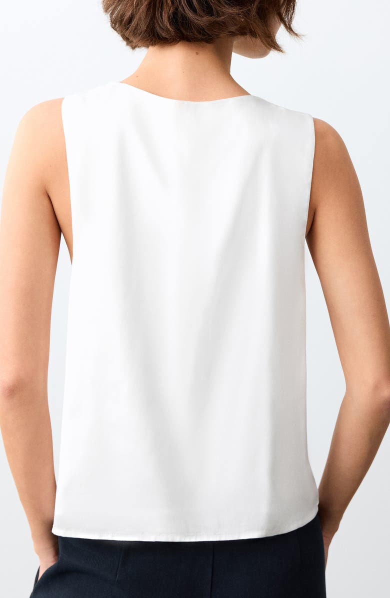 MANGO TEEN Flowy Crossover Sleeveless Top, Alternate, color,