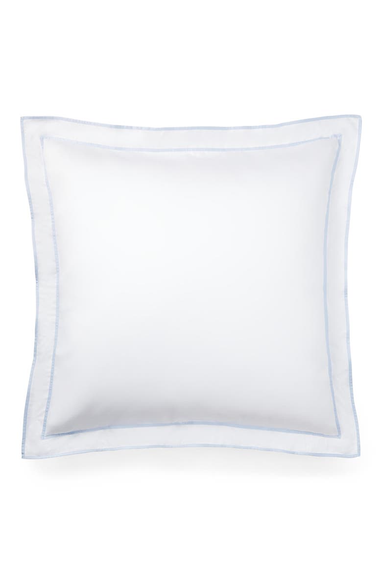 Spencer Border Sateen Sham, Alternate, color, BLUE CORNFLOWER