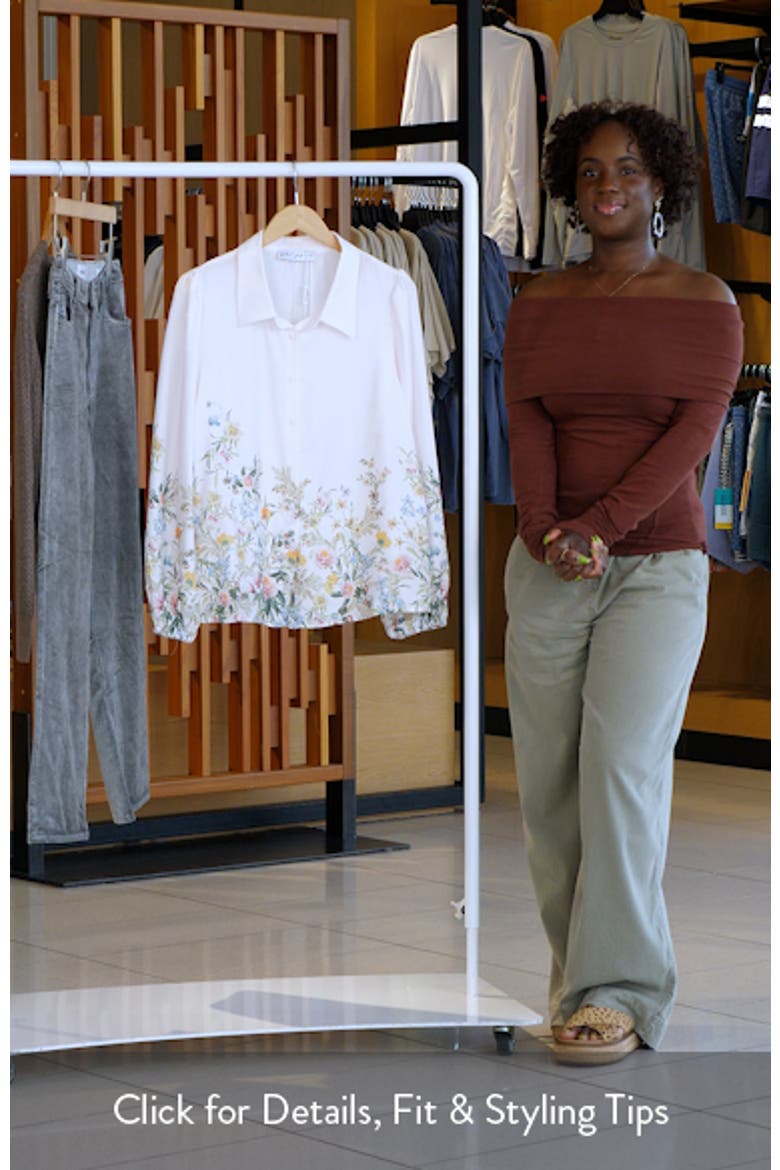 Avis Floral Print Shirt video