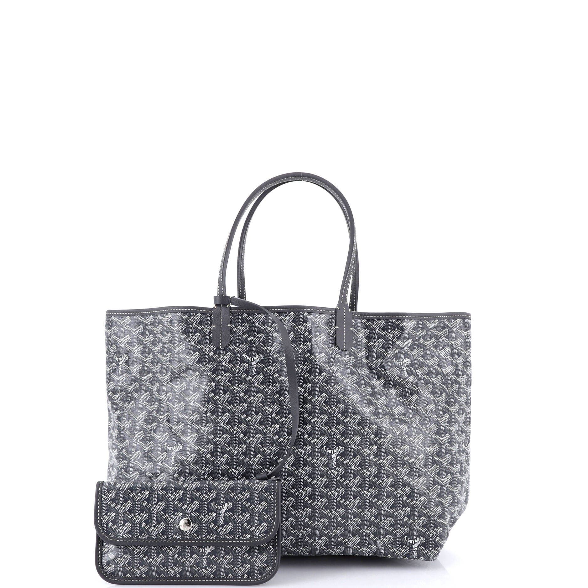 Pre-Owned Goyard Saint Louis Tote Coated Canvas PM, Alternate, color, 