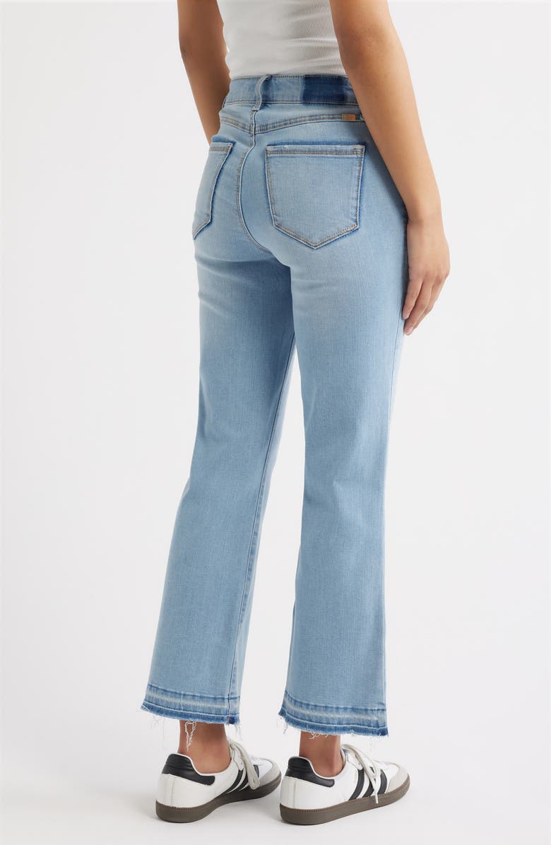 1822 Denim Release Hem High Waist Demi Bootcut Jeans, Alternate, color, Harmony