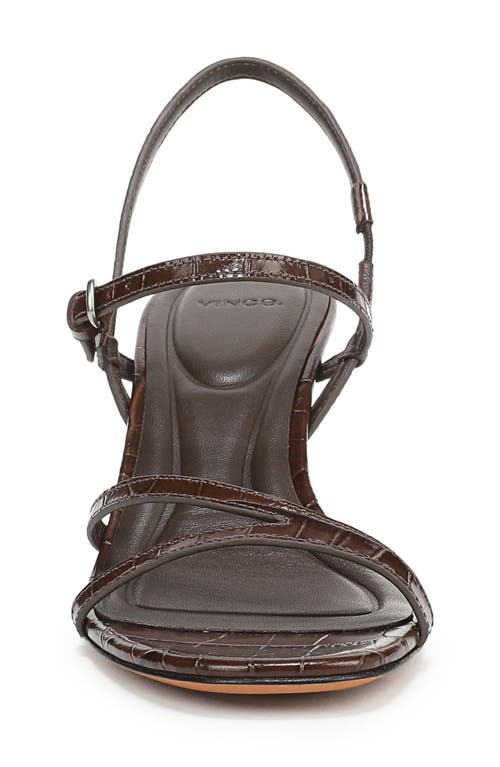 Vince Marcela Ankle Strap Sandal In Brown