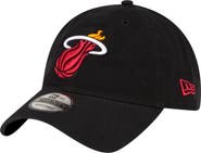 New Era Men's New Era Black Miami Heat Team 2.0 9TWENTY Adjustable Hat