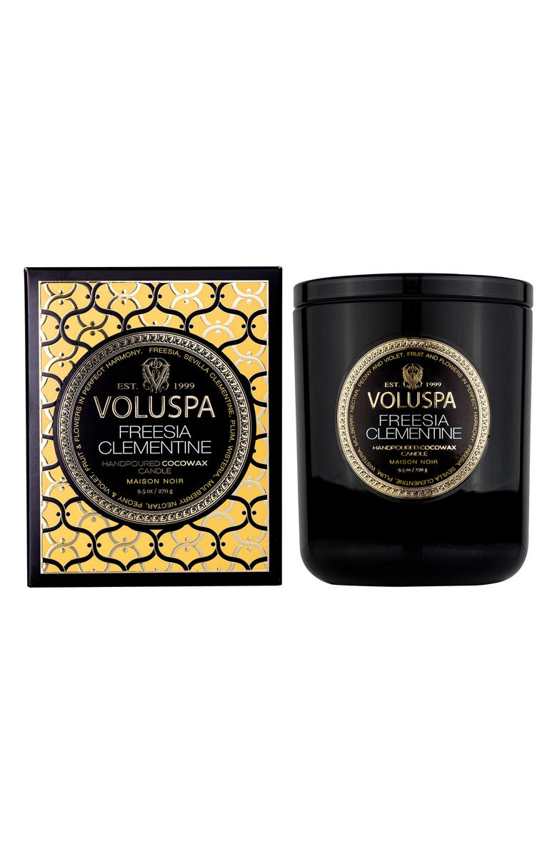 Voluspa Freesia Clementine Classic Candle, Alternate, color, Freesia