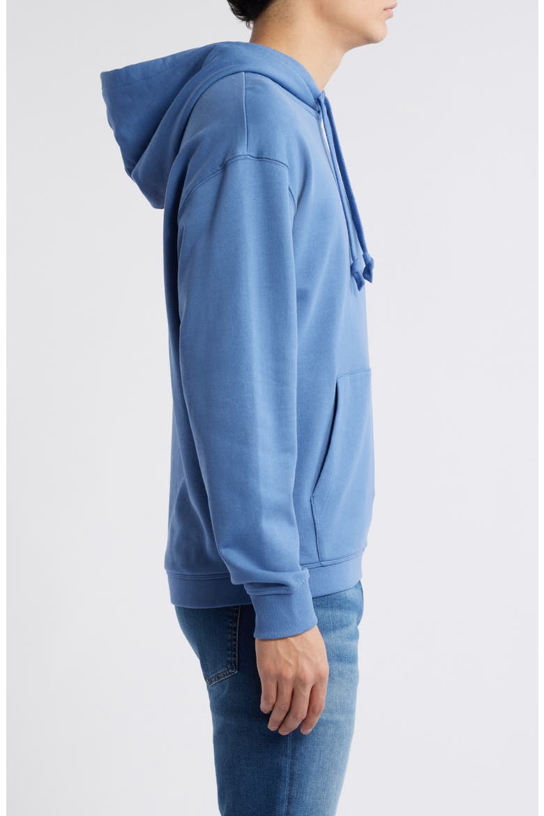 Decrincio Logo Graphic Hoodie, Alternate, color, OPEN BLUE