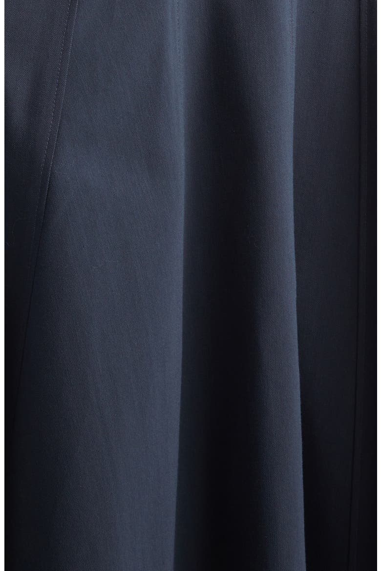 Clara Deep V-Neck Cotton Blend Dress, Alternate, color, NIGHT BLUE