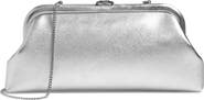 Jimmy Choo Skylar Metallic Leather Clutch