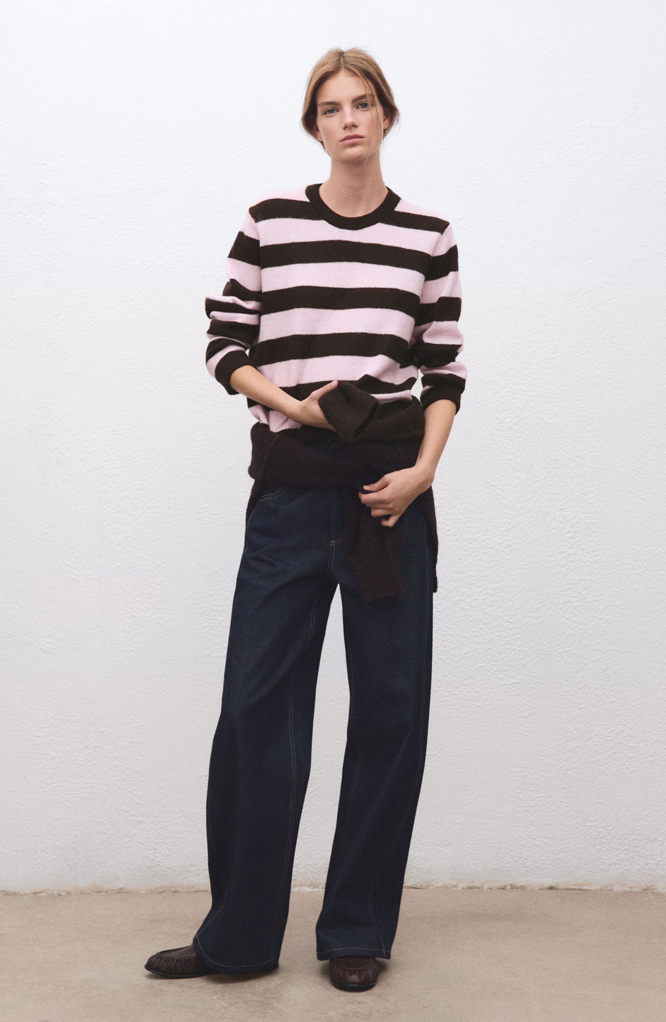 Stripe Crewneck Sweater - image 2