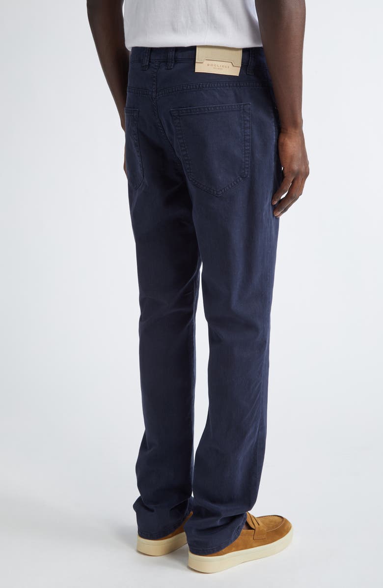 Boglioli Five-Pocket Cotton Blend Pants, Alternate, color, 