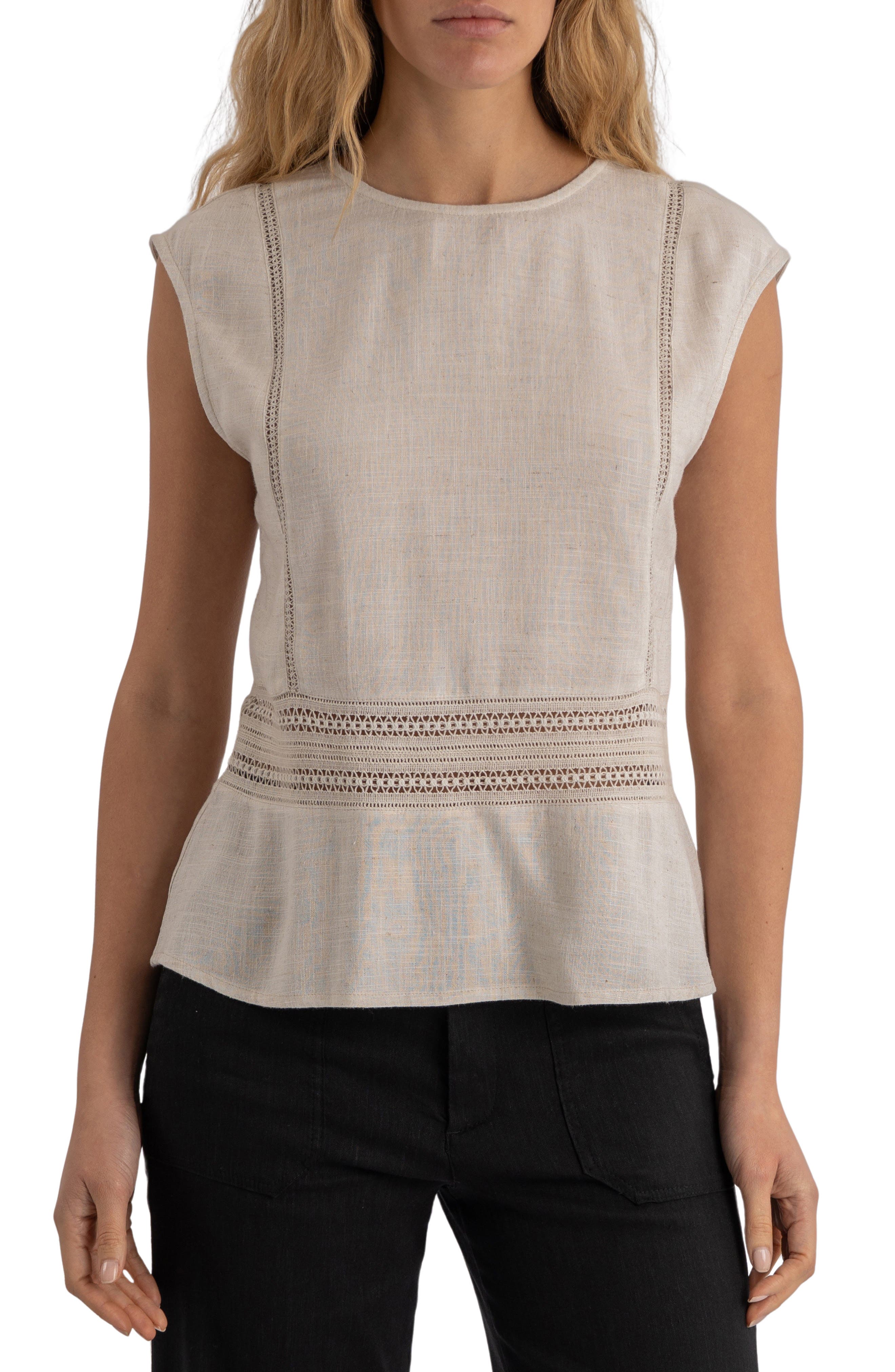 Carly Cap Sleeve Top - image 3