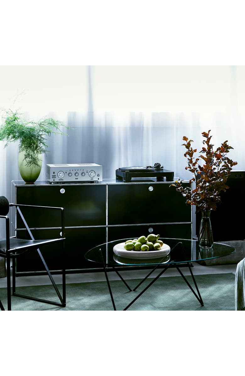 Audio-Technica AT-LP7X Manual Belt Drive Turntable with AT-VM95E MM Cartridge, Alternate, color, Black