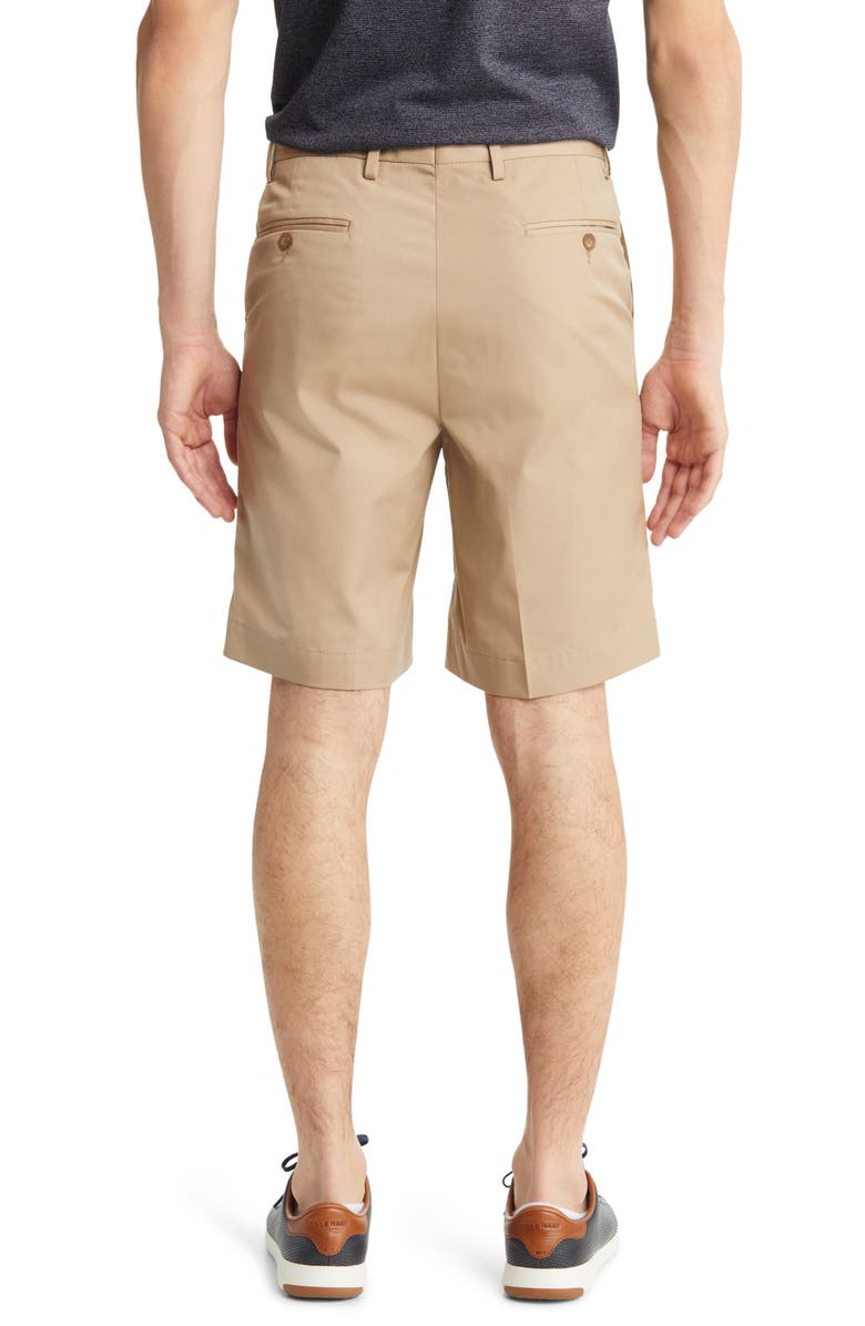 Berle Prime Flat Front Shorts, Alternate, color, Tan