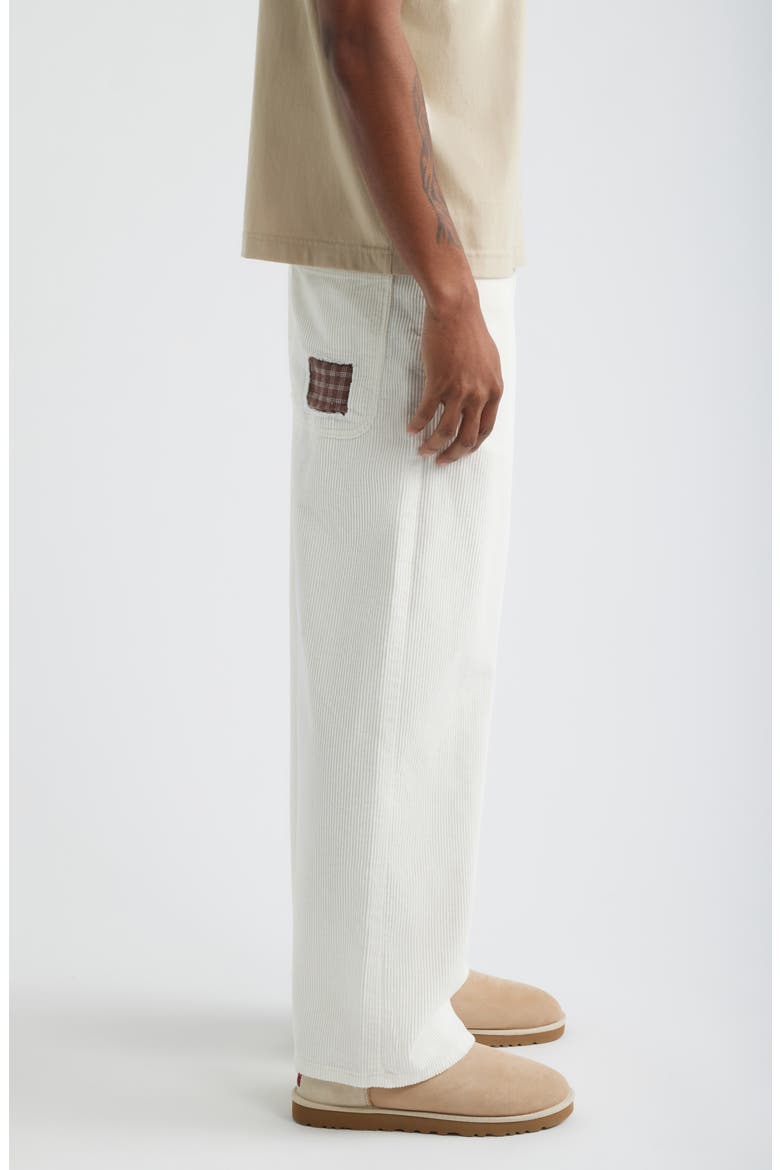 Corduroy Carpenter Pants, Alternate, color, OFF WHITE