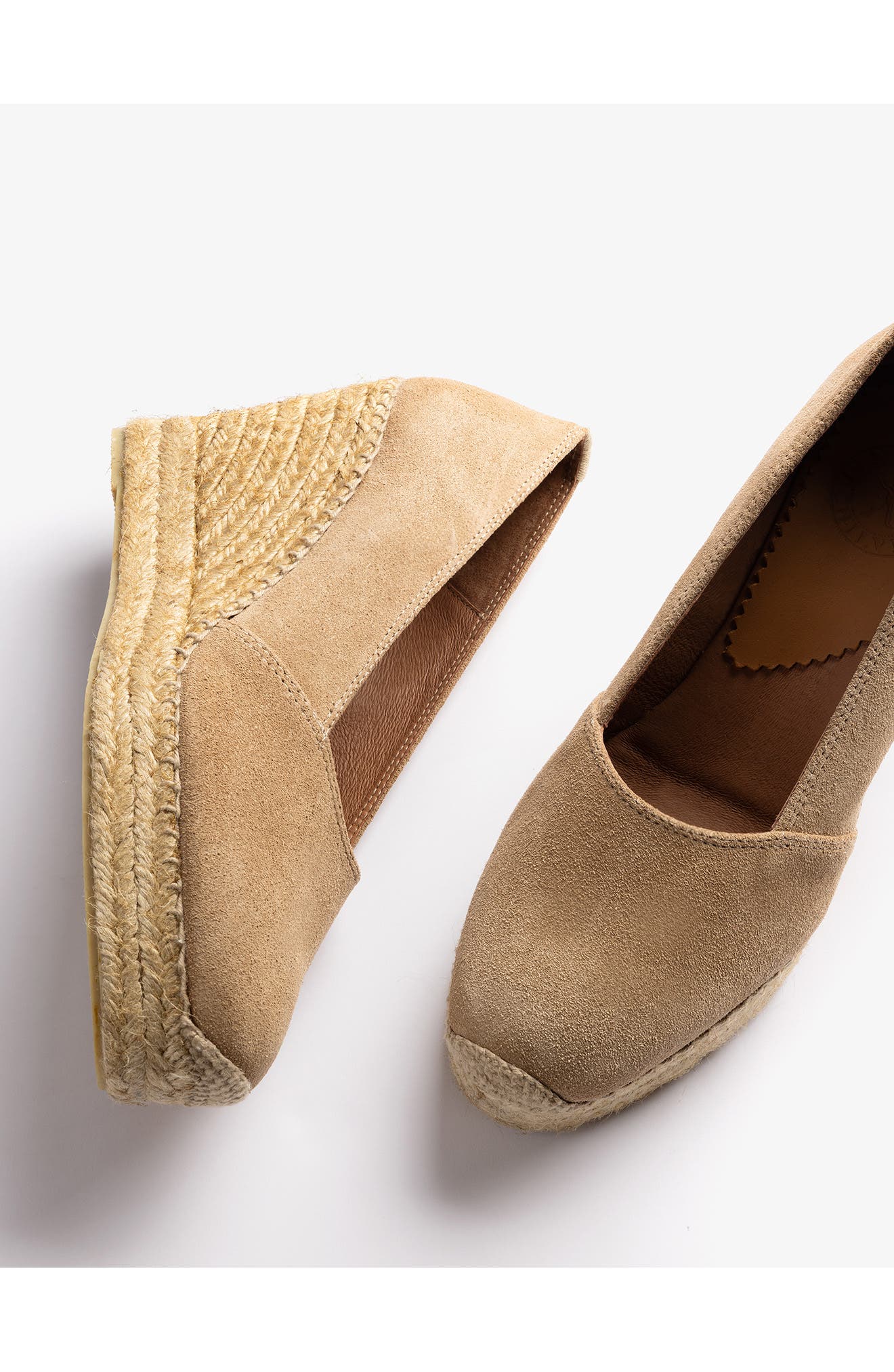Penelope Chilvers Colina Espadrille Wedge Pump, Alternate, color, Sand
