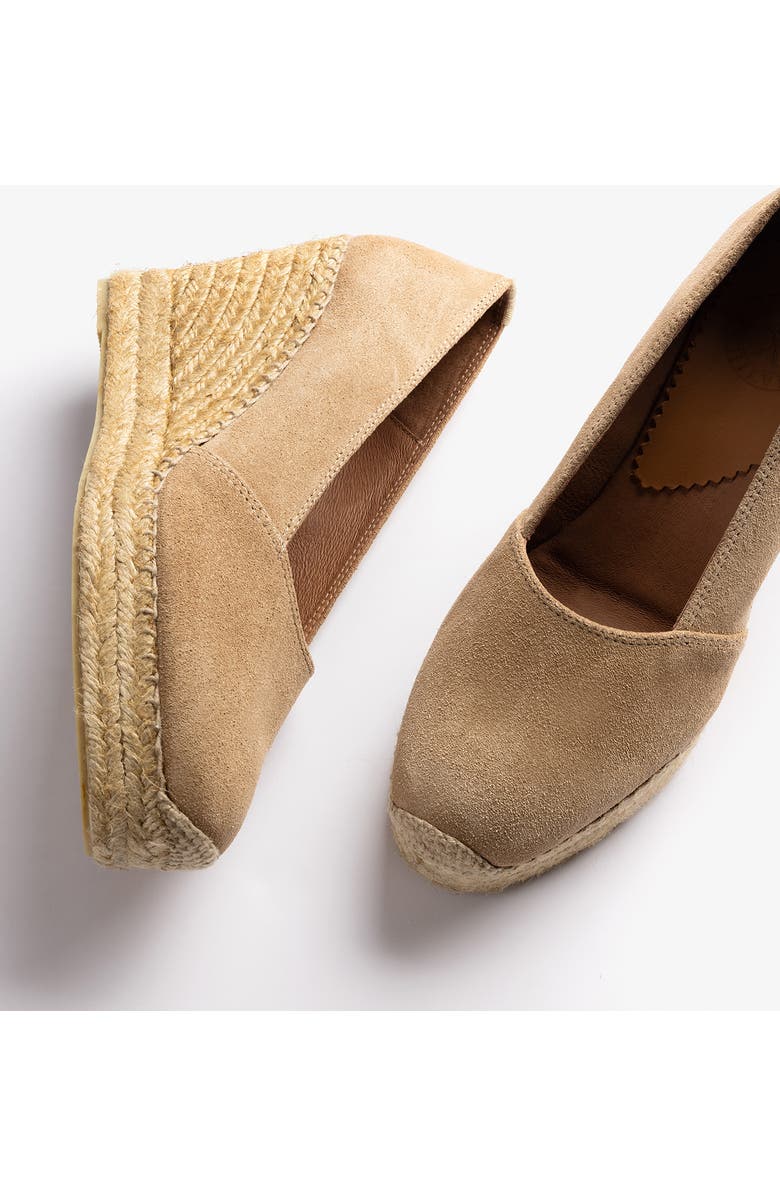Penelope Chilvers Colina Espadrille Wedge Pump, Alternate, color, Sand