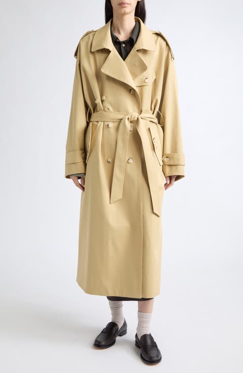 Cordura Cotton Gabardine Trench Coat
