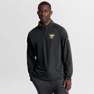 FANATICS Men's Fanatics Black Pittsburgh Penguins Authentic Pro Rink Training Quarter-Zip Pullover