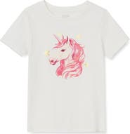 Lands' End Girls Short Sleeve Graphic Tee