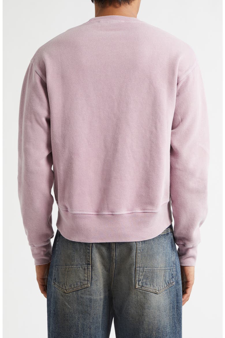 Base Fleece Sweatshirt, Alternate, color, GENTLEMENS PINK STAR FLEECE
