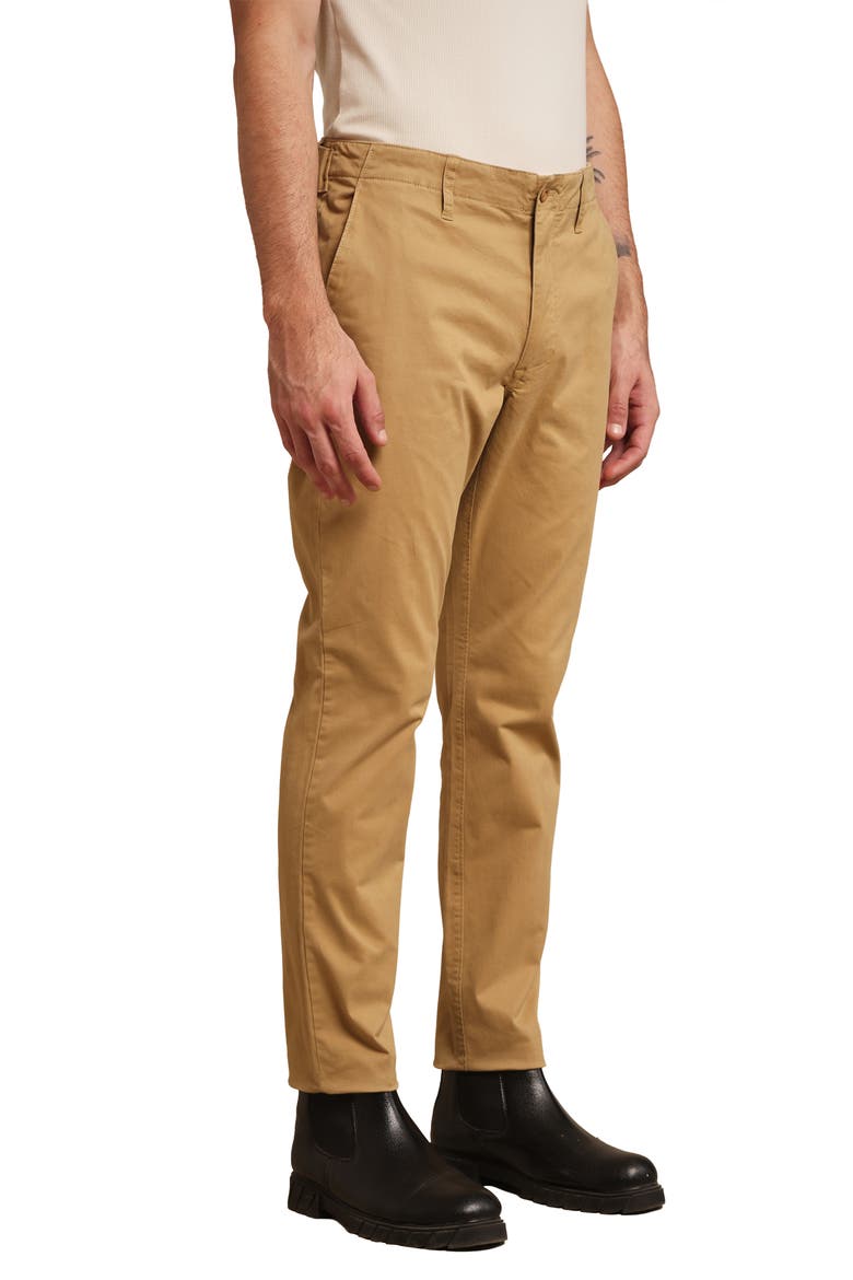 Men's Stretch Cotton Chino Pants, Alternate, color, Khaki
