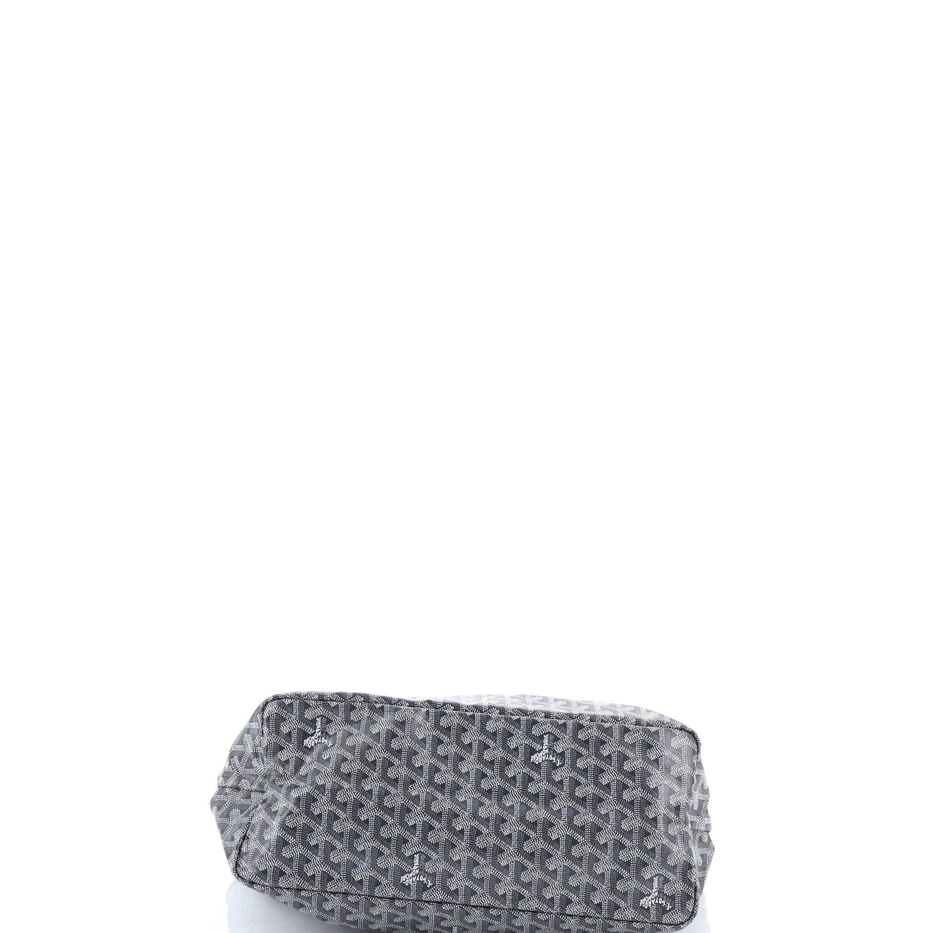 Pre-Owned Goyard Saint Louis Tote Coated Canvas PM, Alternate, color, Gray