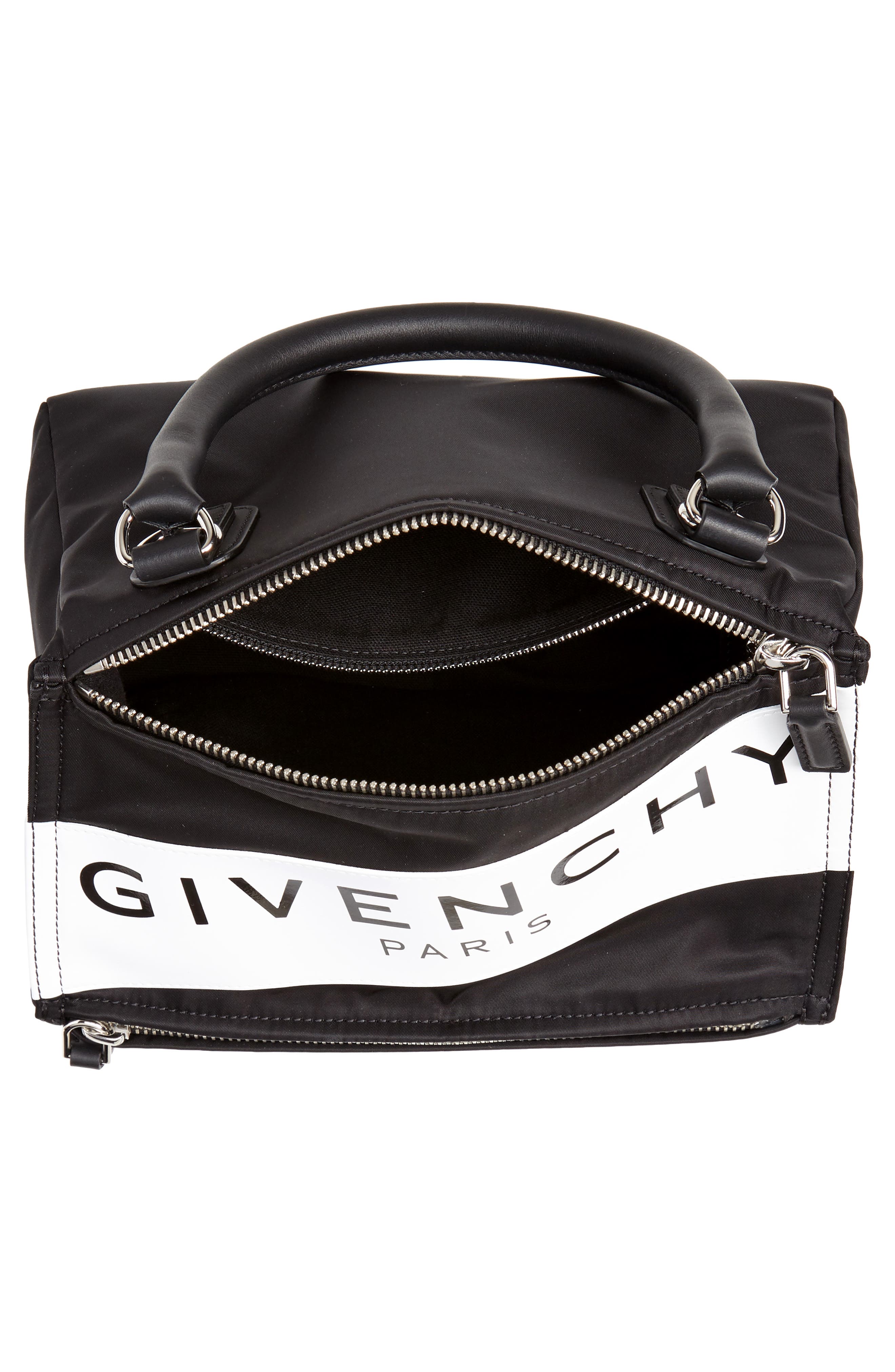 Givenchy Small Pandora Logo Shoulder Bag, Alternate, color, 