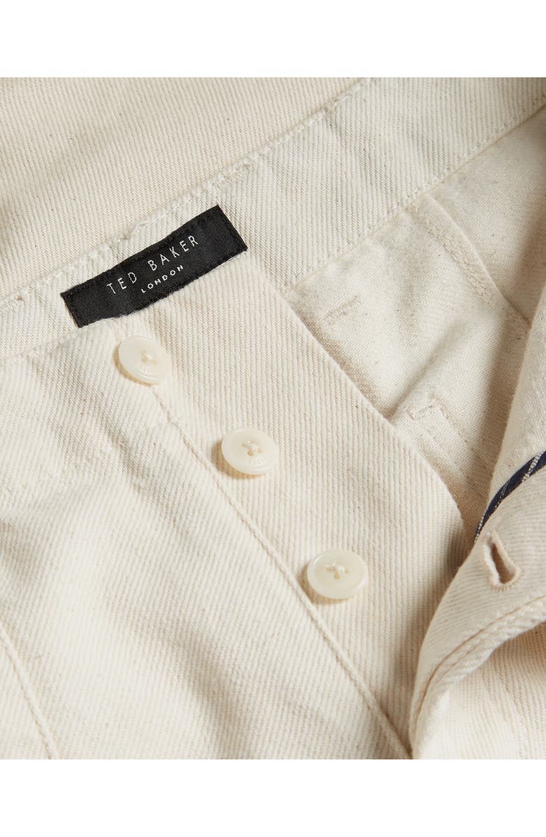 Ted Baker London Pellon Denim Utility Shorts, Alternate, color, 