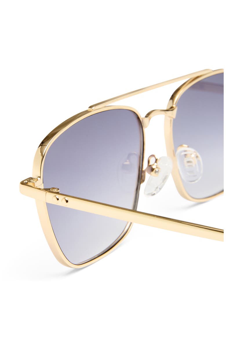 Diametric II Gradient Navigator Sunglasses, Alternate, color, GOLD
