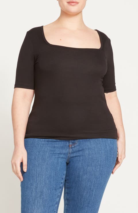Foundation Short Sleeve Top (Regular & Plus)