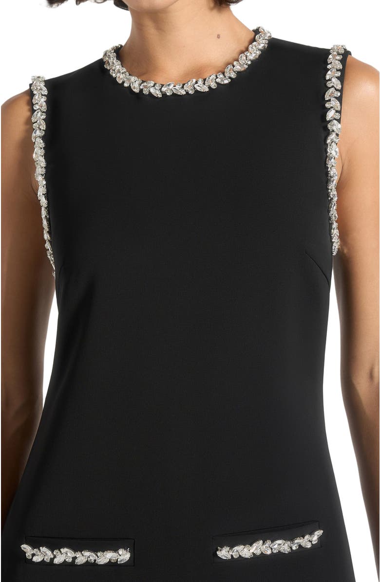 Manière De Voir Cia Embellished Sheath Mini Dress, Alternate, color,