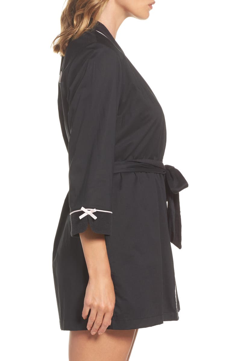 ZDNU KATE SPADE kate spade new york short robe, Alternate, color, 