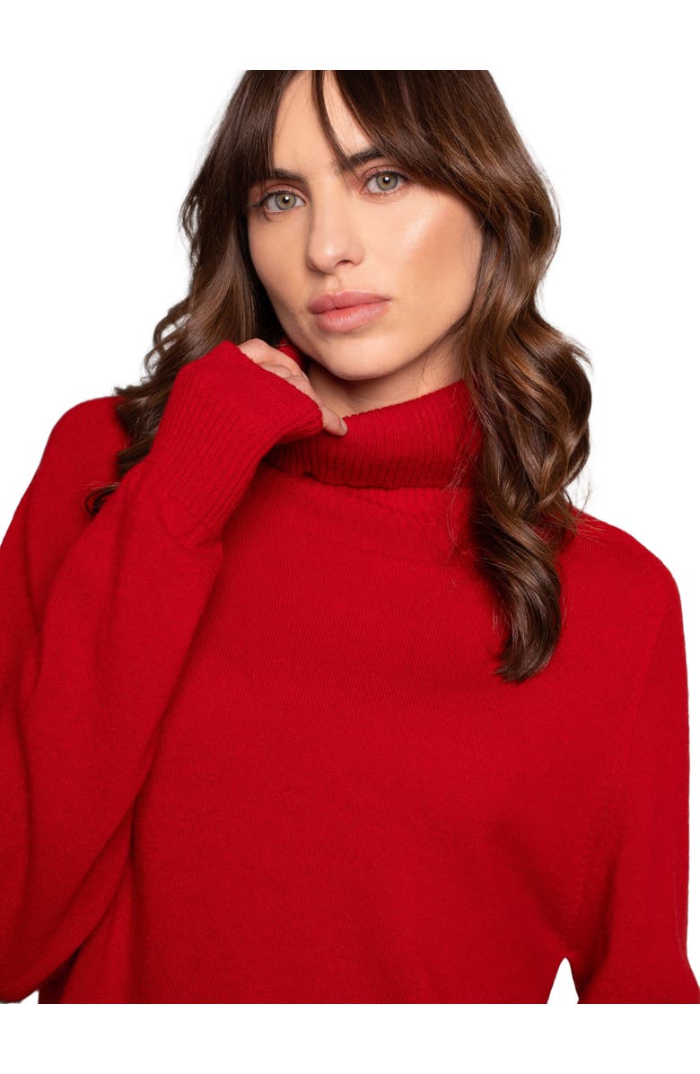 Celtic & Co. Geelong Wool Slouch Turtleneck Sweater, Alternate, color,