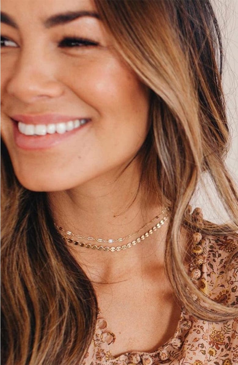 MADE BY MARY Poppy Choker Necklace, Alternate, color, Silver