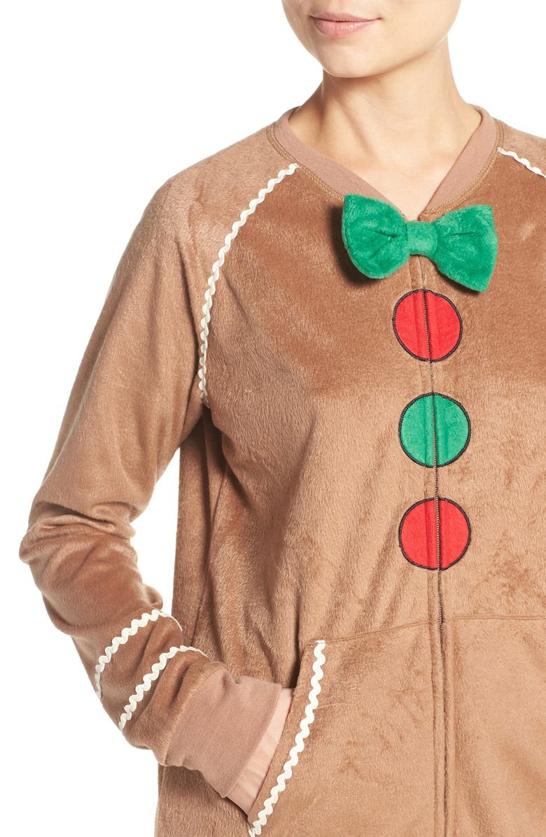 COZY ZOE Holiday One-Piece Pajamas, Alternate, color, 