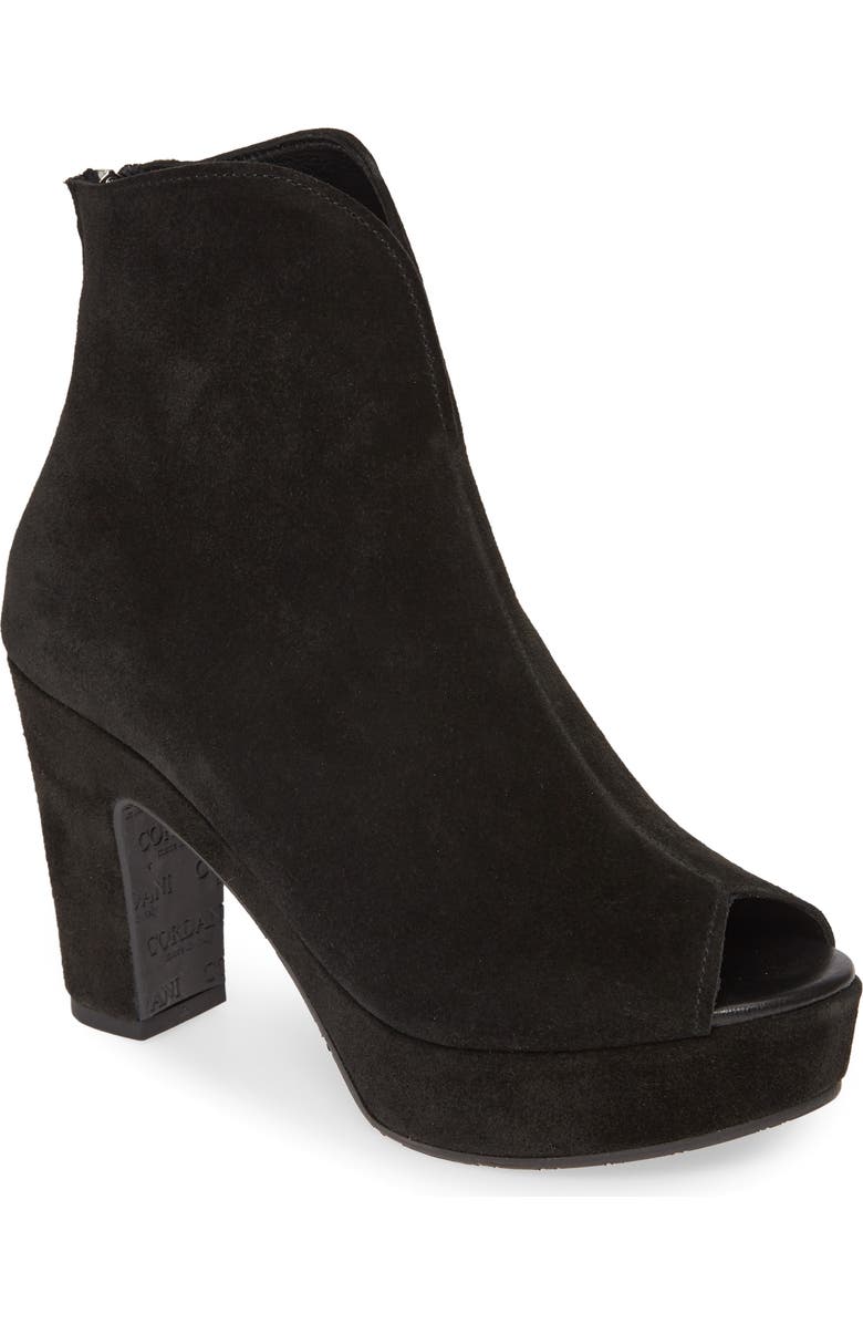 Cordani Tabbi Peep Toe Bootie, Main, color,