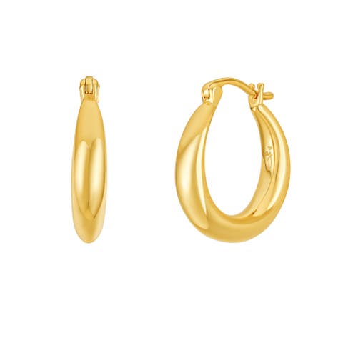 Nadia Classic Gold Hoops