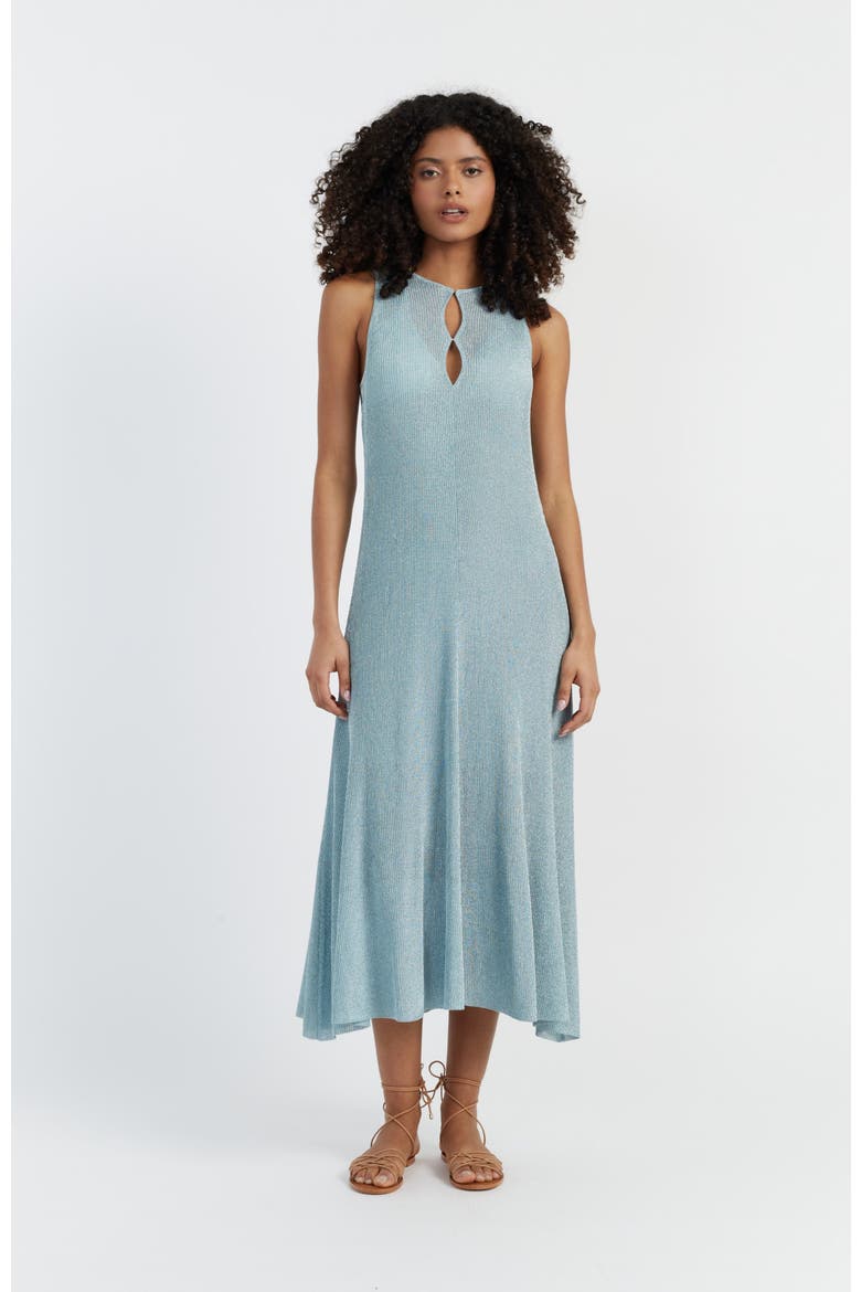 Laura Whitmore Siren Dress, Main, color, TITANIUM