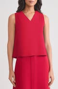Misook Pima Cotton V-Neck Tank