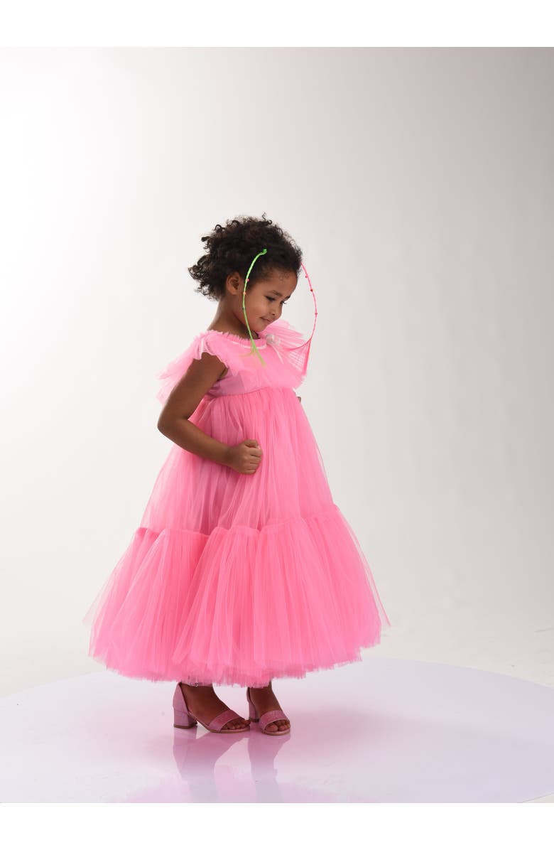 Tulleen Beckwith Dress, Alternate, color, Pink