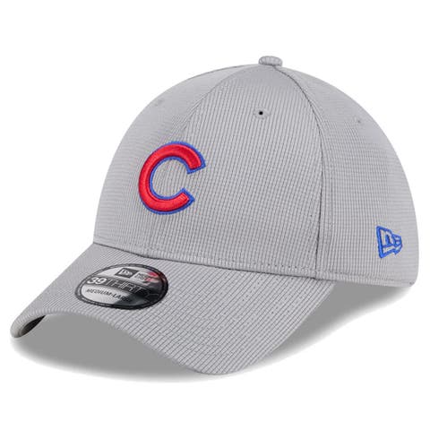 Men's New Era Gray Chicago Cubs Active Pivot 39THIRTY Flex Hat