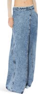 Alaïa Wide Leg Wrap Jeans