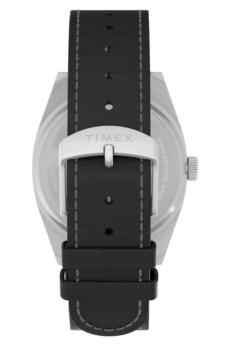 Expedition Capstone Silicone Strap Watch, 41mm, Alternate, color, SILVER-TONE