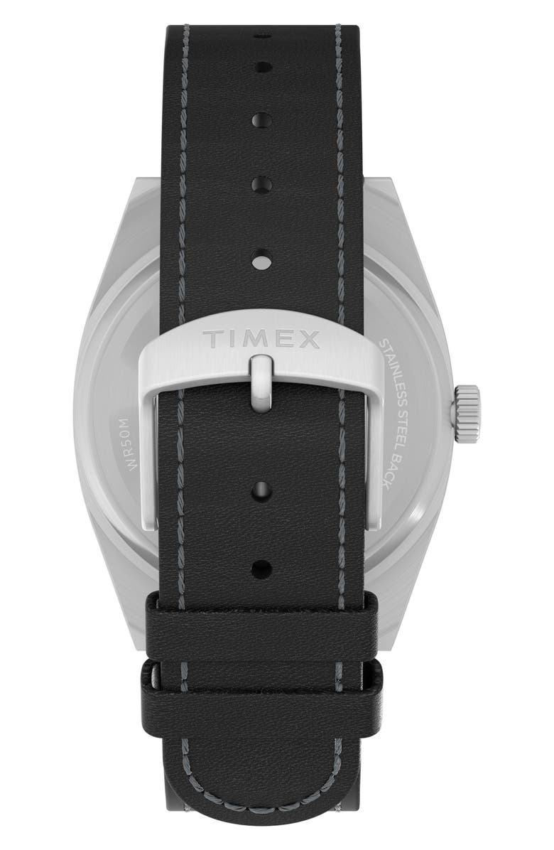 Timex<sup>®</sup> Expedition Capstone Silicone Strap Watch, 41mm, Alternate, color, Silver-Tone/ Black